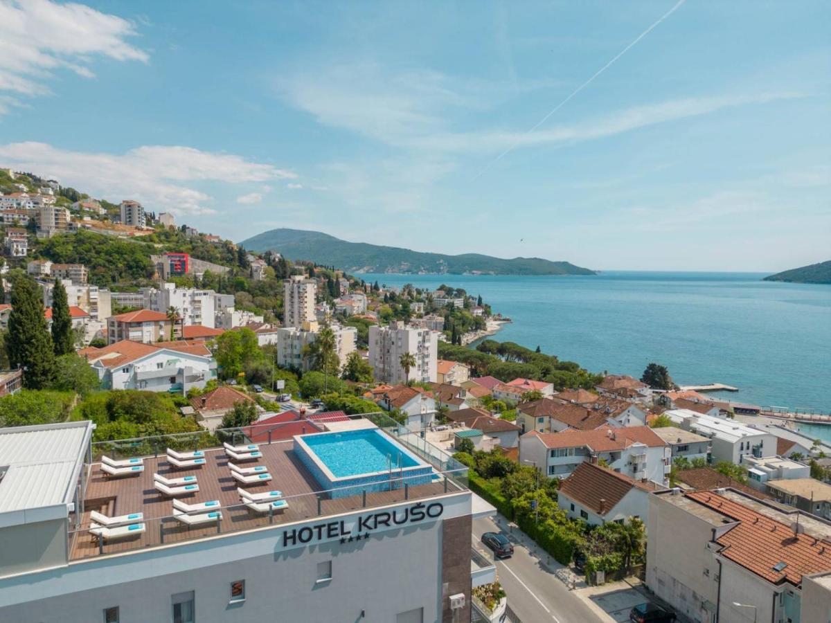 Garni Hotel Kruso Herceg Novi Bagian luar foto